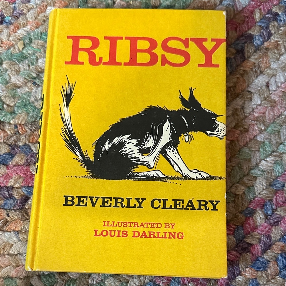 Ribsy Beverly Cleary hardcover book 1964 editions